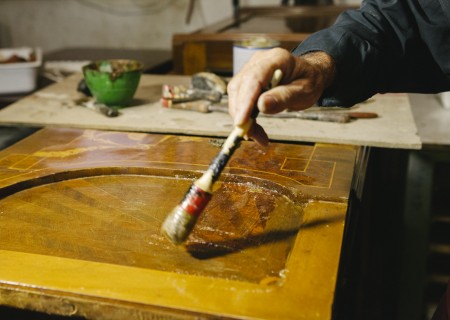 restauro e doratura legno Ripatransone